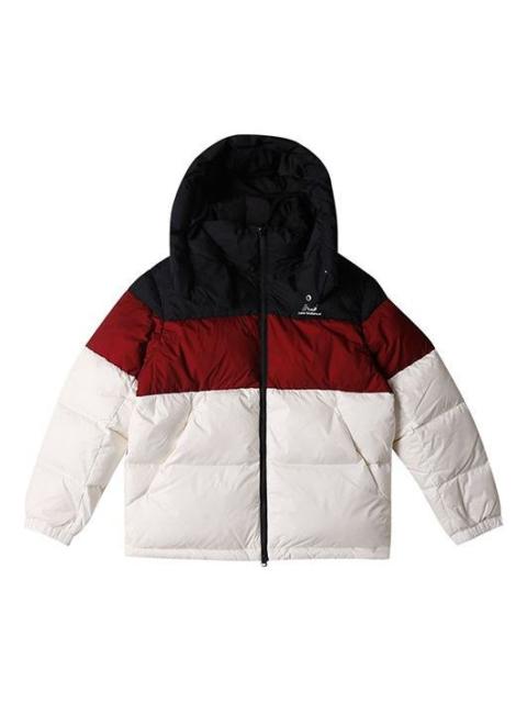 New Balance Winter Warm Puffer Jacket 'White Black Red' NPA43013-BUR