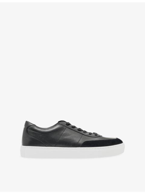 REISS Finton Leather Trainers