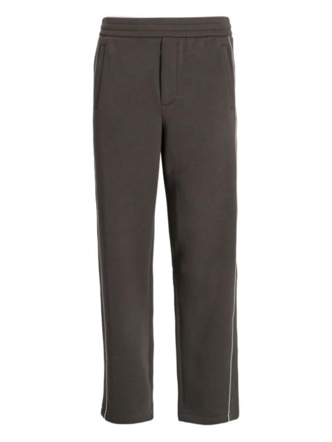 EMPORIO ARMANI side-stripe track pants