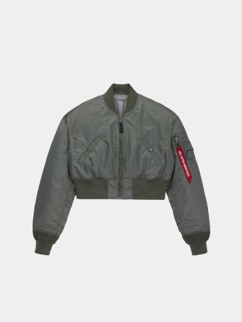ALPHA INDUSTRIES CROPPED MA-1 FLIGHT JACKET WOMENS (SEASONAL)
