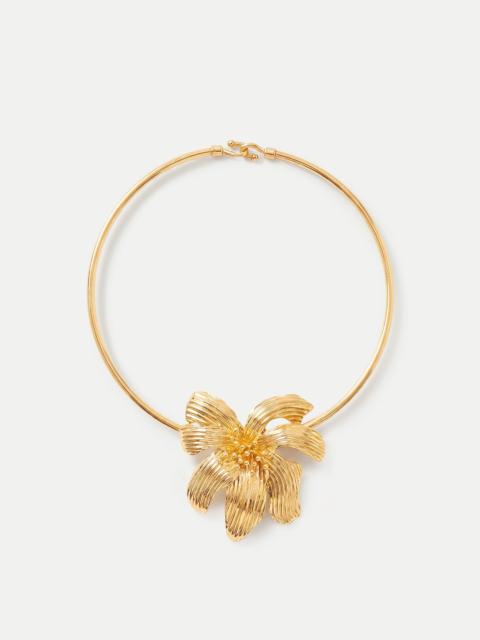 VERONICA BEARD FLOWER COLLAR NECKLACE