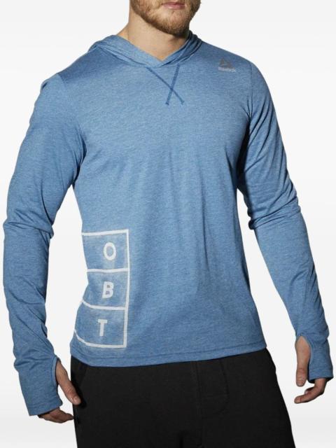 Reebok graphic-print hoodie