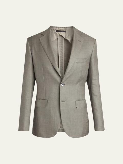 Brioni Men's Silk Twill Single-Breasted Sport Coat