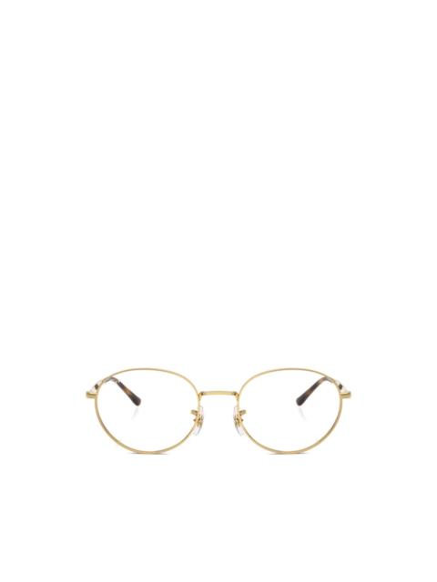 Ray-Ban RB6558 oval-frame glasses