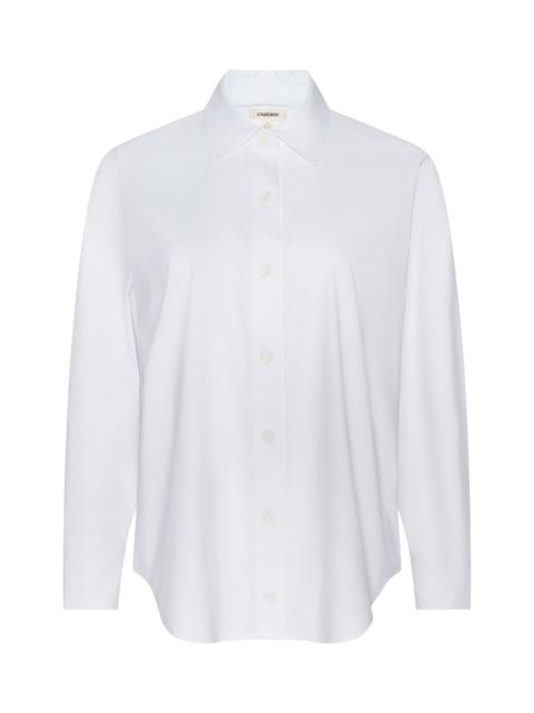 L'AGENCE Rylie Poplin Shirt