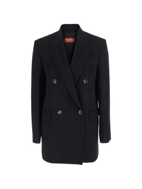 Max Mara double-breasted peaked-lapel jacket