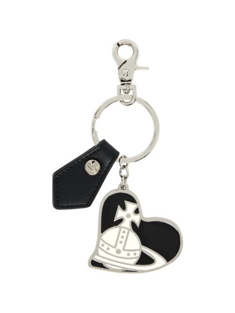 Vivienne Westwood Orb Heart Keychain