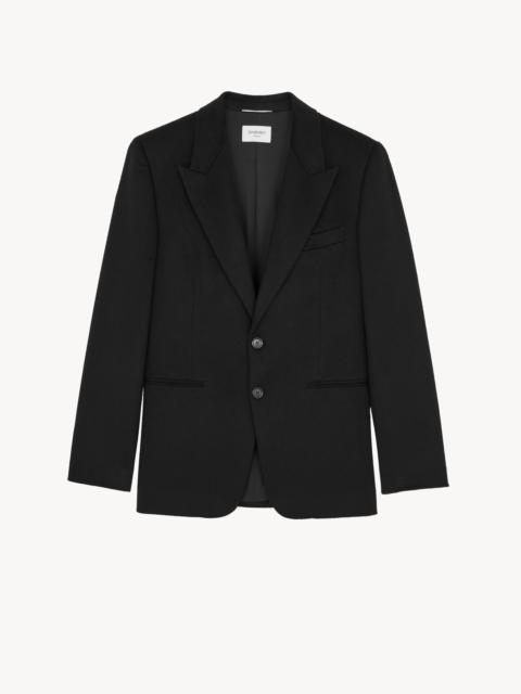 SAINT LAURENT JACKET IN WOOL CASHMERE