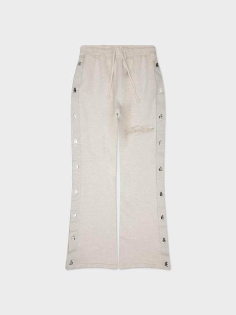HELLSTAR MIRRORFACE TATTOO LOGO SWEATPANT - GREY
