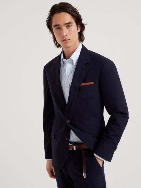 Brunello Cucinelli Super 150s lightweight wool and silk blazer