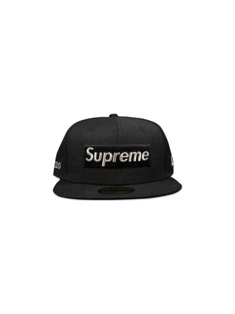 Supreme Supreme $1M Metallic Box Logo New Era 'Black'
