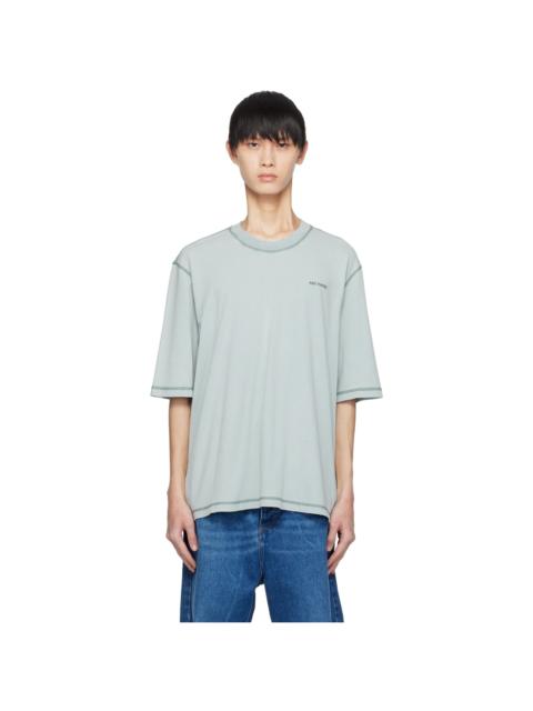 AMI Paris Blue Fade Out T-Shirt