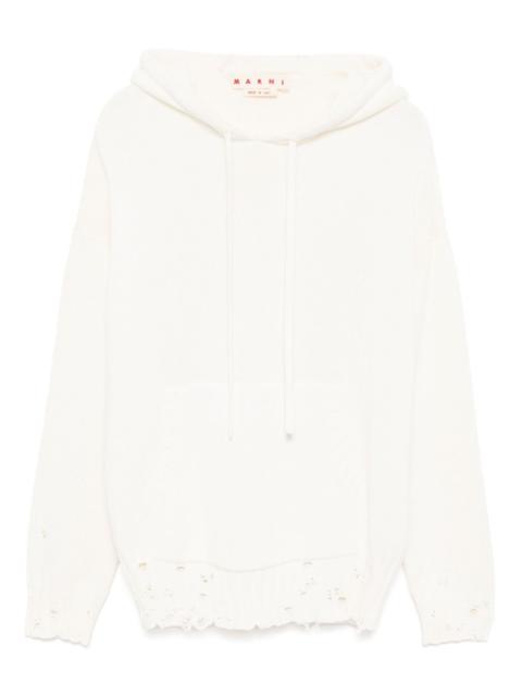 Marni knitted hoodie