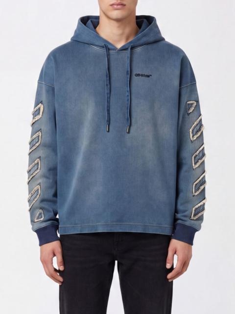 Off-White OFF-WHITE Sweatshirt Men color Blue