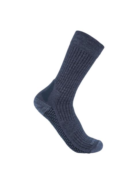 Carhartt Women's Carhartt Force® Grid Midweight Merino Wool Blend Crew Sock