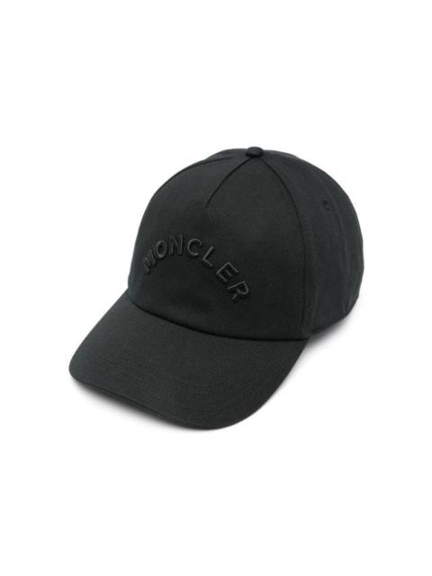 Logo-embroidered cotton hat