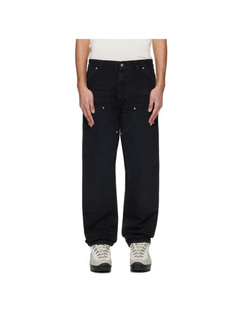 Carhartt Black Double Knee Trousers