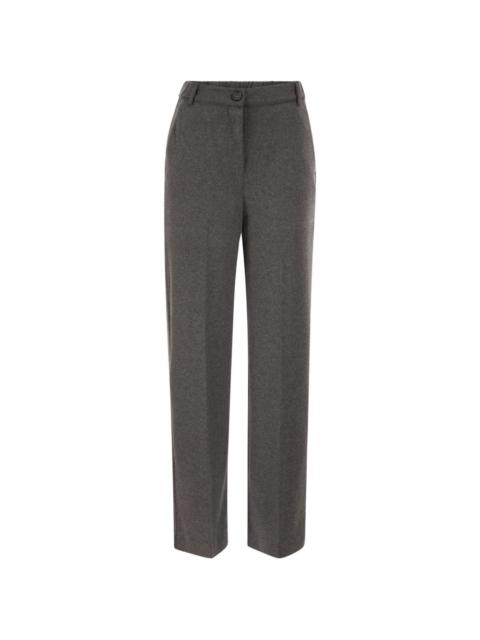 WEEKEND Max Mara stretch-jersey straight-leg trousers