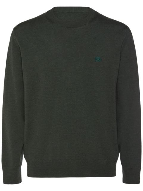 Roma wool crewneck sweater