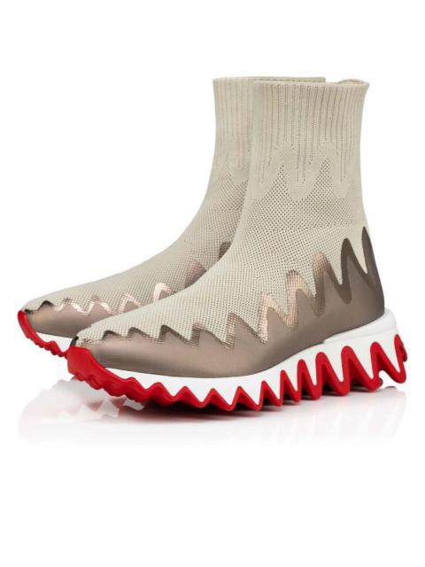 Christian Louboutin Sharky Sock Beige