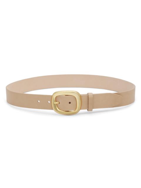 rag & bone Women's Thea Leather Belt - Taupe