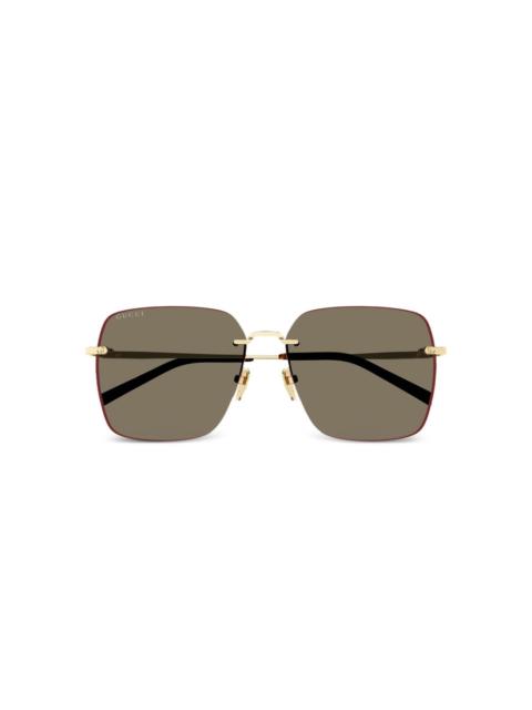 GUCCI GG1955SA square-frame sunglasses