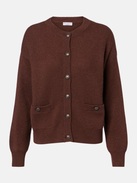 Brunello Cucinelli Cashmere-blend cardigan