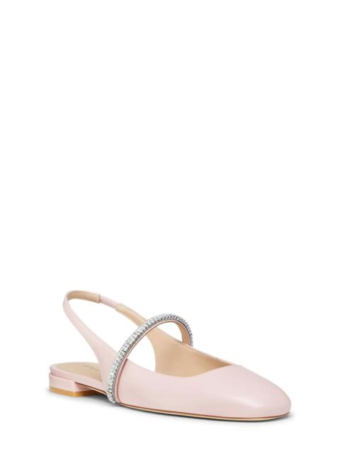 Stefanie Slingback Flat in Ballet/Clear