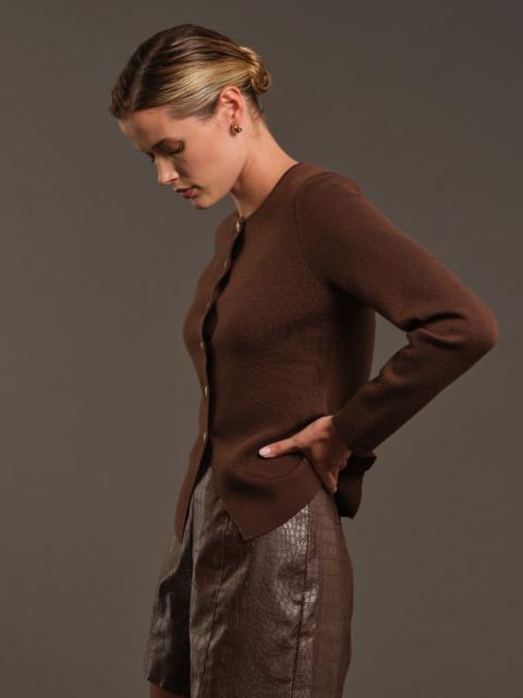 525 america 525 X DL10C: Bleecker Wool Cardigan
