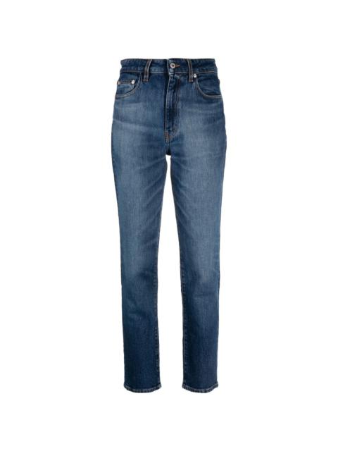 Heron Preston Ex-Ray slim-cut high-waist jeans