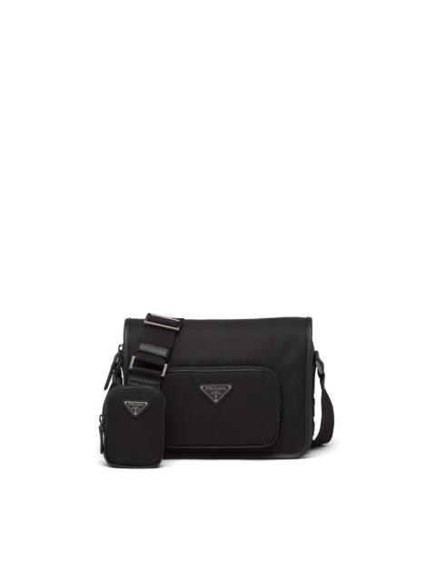 Prada Re-Nylon and Saffiano Leather shoulder bag