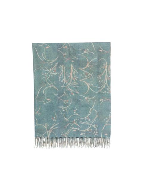 Pierre-Louis Mascia floral-print fringed scarf