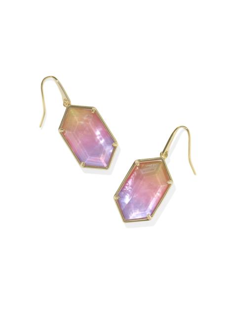 KENDRA SCOTT Hallie Gold Drop Earrings