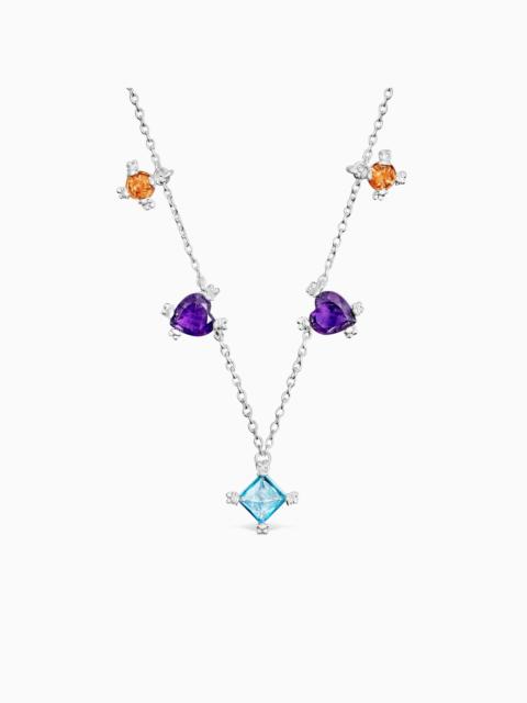 TOUS Silver Choker with gemstones Color Pills