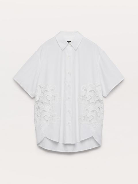 Amy Lace Poplin Shirt