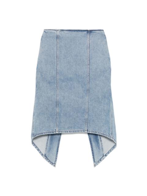 JW Anderson layered midi skirt