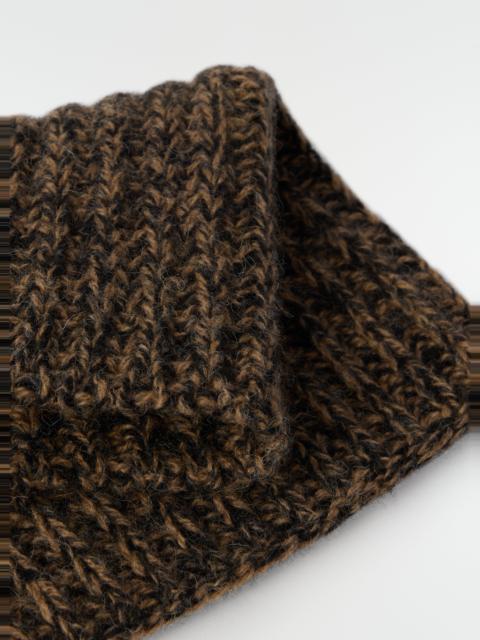 Lemaire NECK WARMER IN ALPACA AND YAK WOOL BLEND