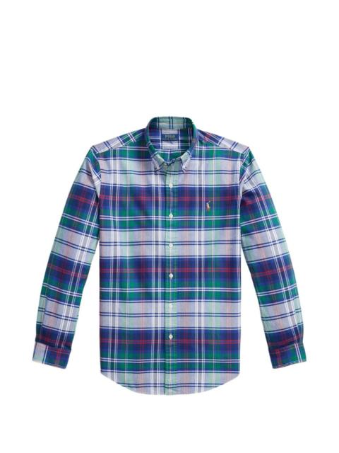 Polo Ralph Lauren plaid embroidered shirt