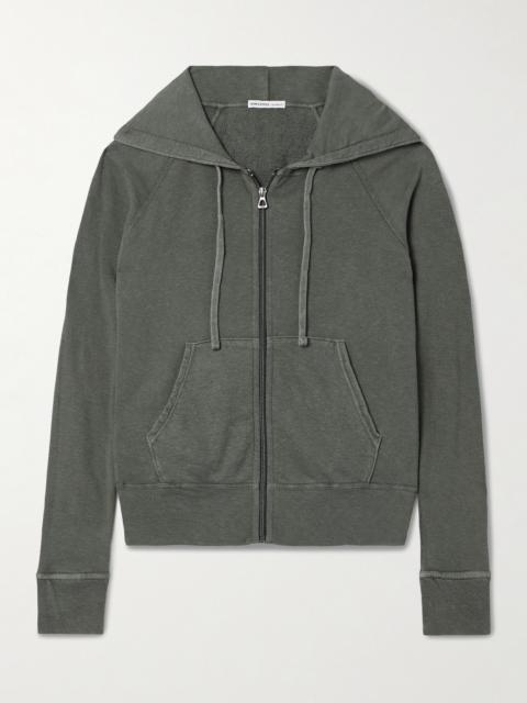 JAMES PERSE Vintage French Cotton-terry Hoodie