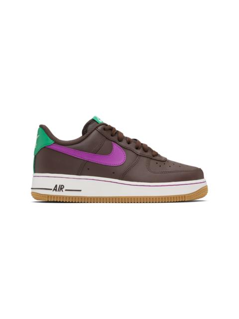 Nike Brown Air Force 1 '07 Sneakers