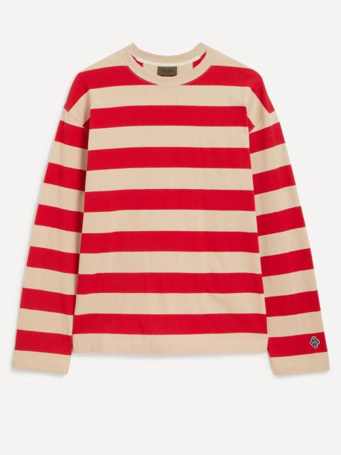 UNIFORM BRIDGE Stripe Border Long-Sleeve T-Shirt