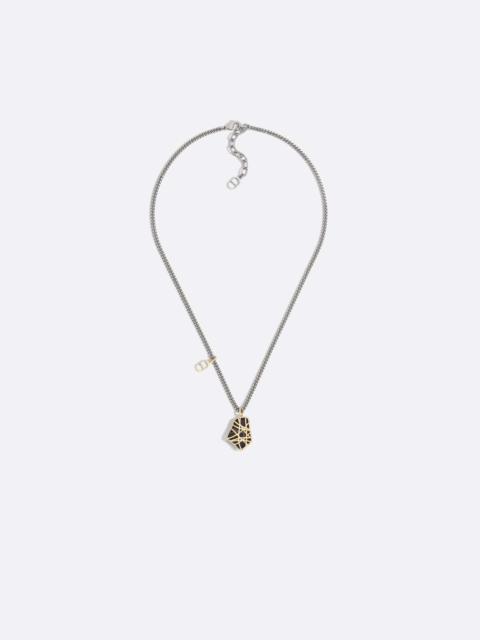 Dior Cannage Pendant Necklace