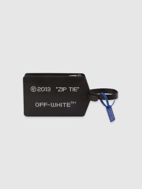 Off-White ZIP TIE MEDIUM CLUTCH
