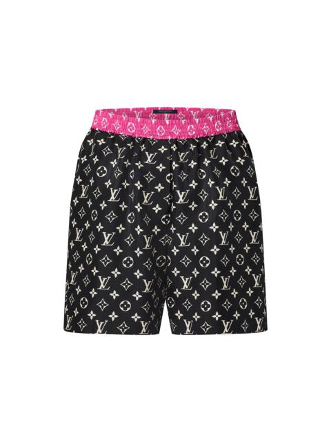Louis Vuitton Monogram Color-Block Pajama Shorts