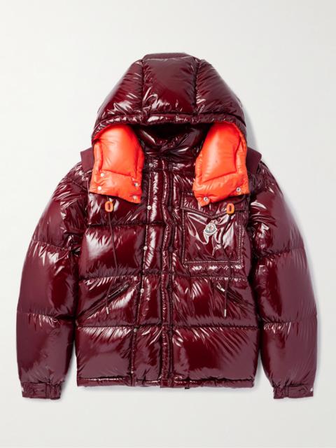 Moncler Karakorum Ripstop Hooded Down Jacket