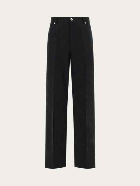 FERRAGAMO Moleskin jeans