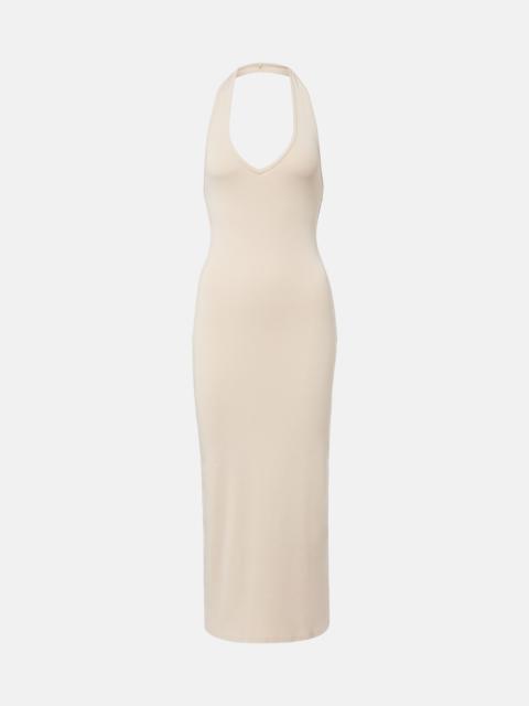 NILI LOTAN Stevie cotton jersey midi dress
