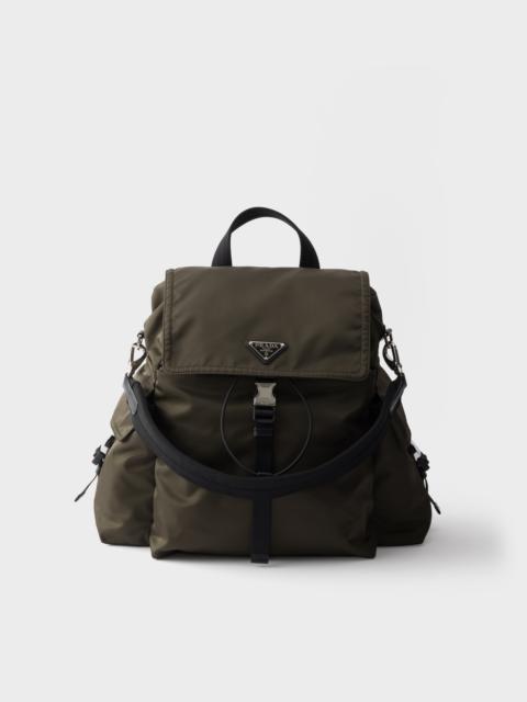 Prada Prada Explore Re-Nylon and leather backpack