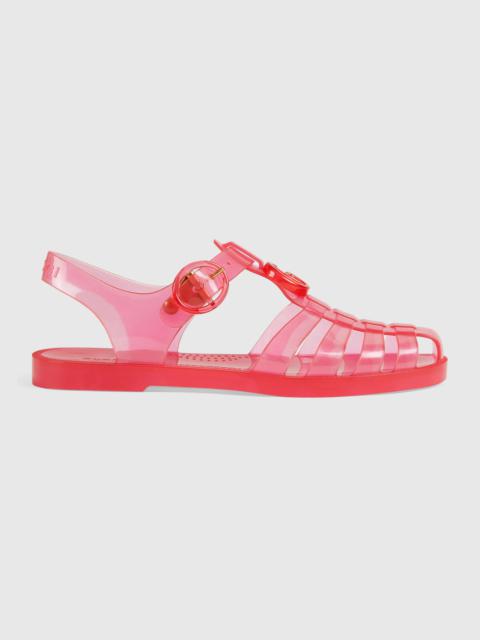 Women's sandal with Double G