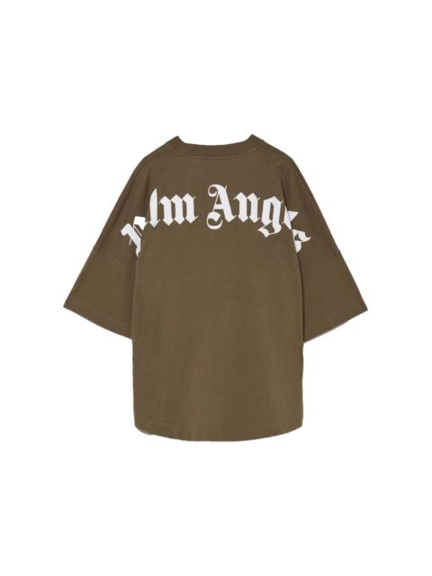 Palm Angels Palm Angels Logo T-shirt Military Green